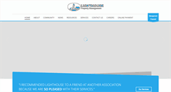 Desktop Screenshot of lighthousepropertymanagement.net